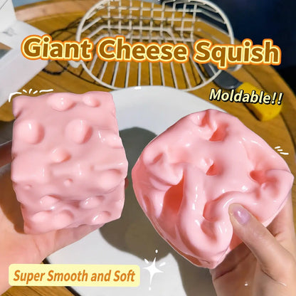 Squisha Cheese Cube Squishy
