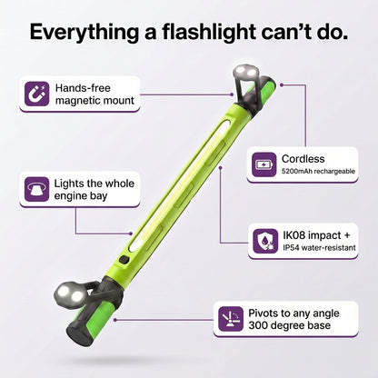 MagBeam Pro™ Magnetic Work Light