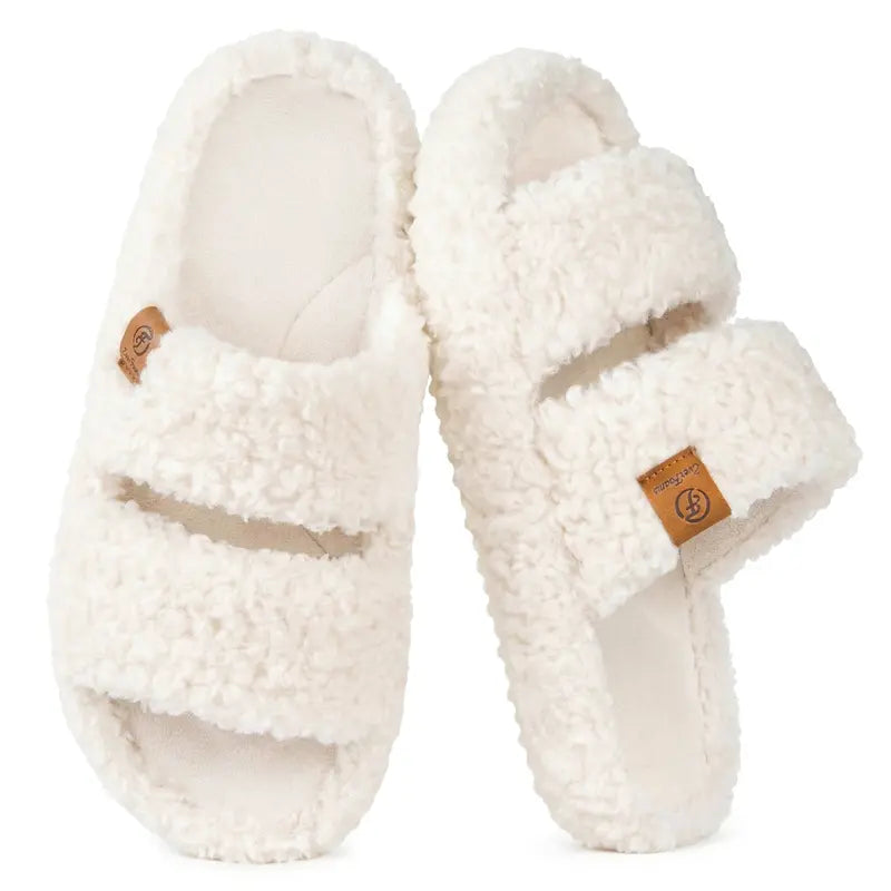Cozetta Fuzzy Slippers