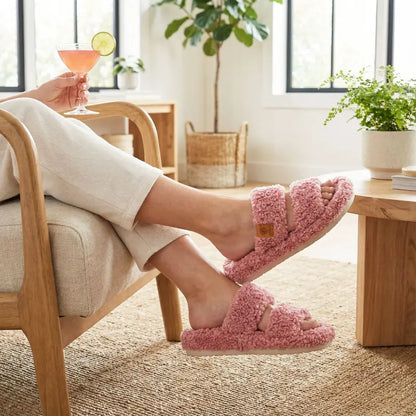 Cozetta Fuzzy Slippers