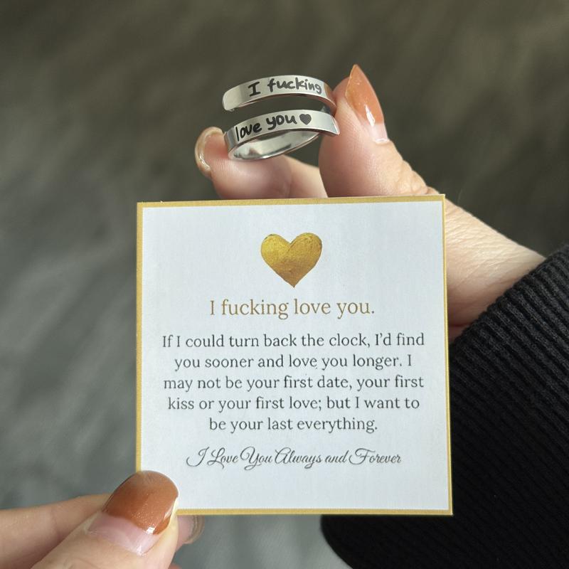 I Love You Ring Exclusive