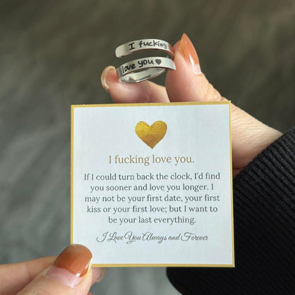 I Love You Ring Exclusive