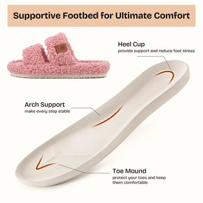 Cozetta Fuzzy Slippers