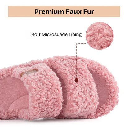 Cozetta Fuzzy Slippers