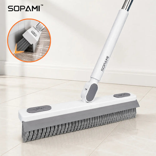 SOPAMI 3-in-1 Floor Scrub Brush