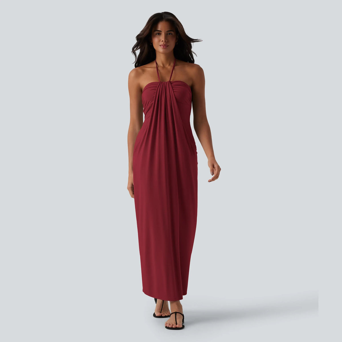 Calliope Halter Maxi Dress