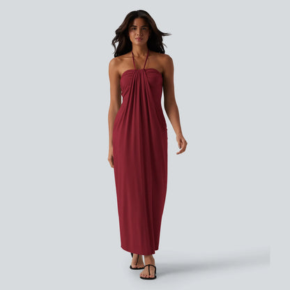 Calliope Halter Maxi Dress