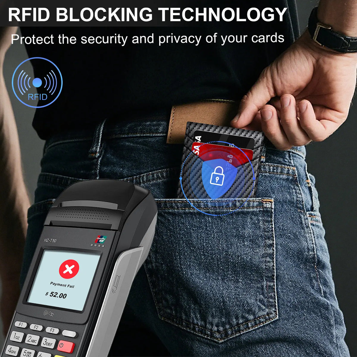 Vaultra RFID Bifold Wallet