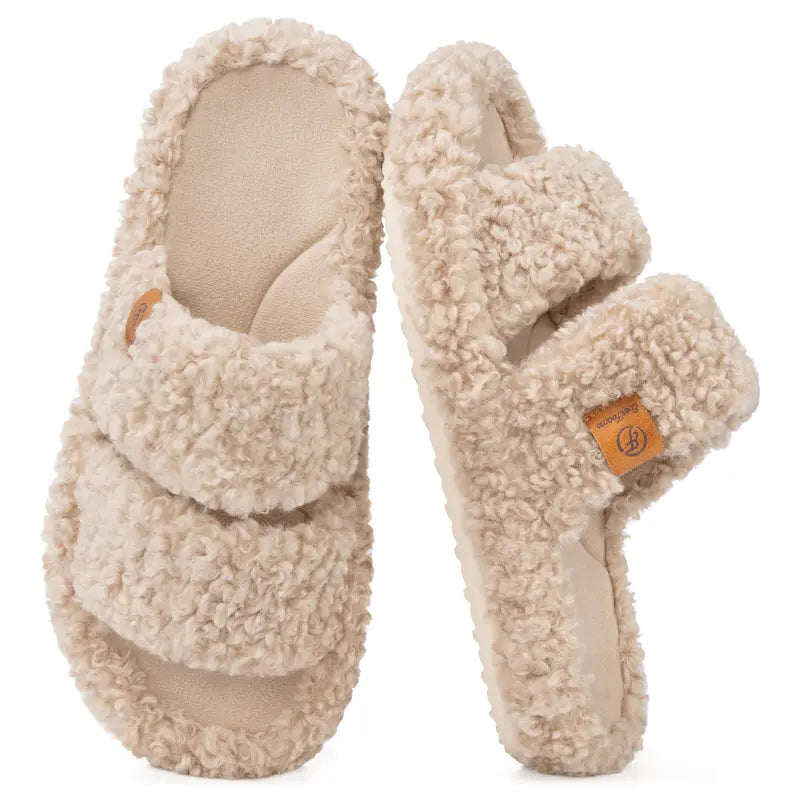 Cozetta Fuzzy Slippers