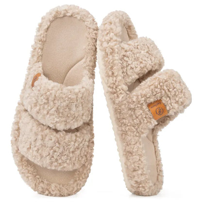 Cozetta Fuzzy Slippers
