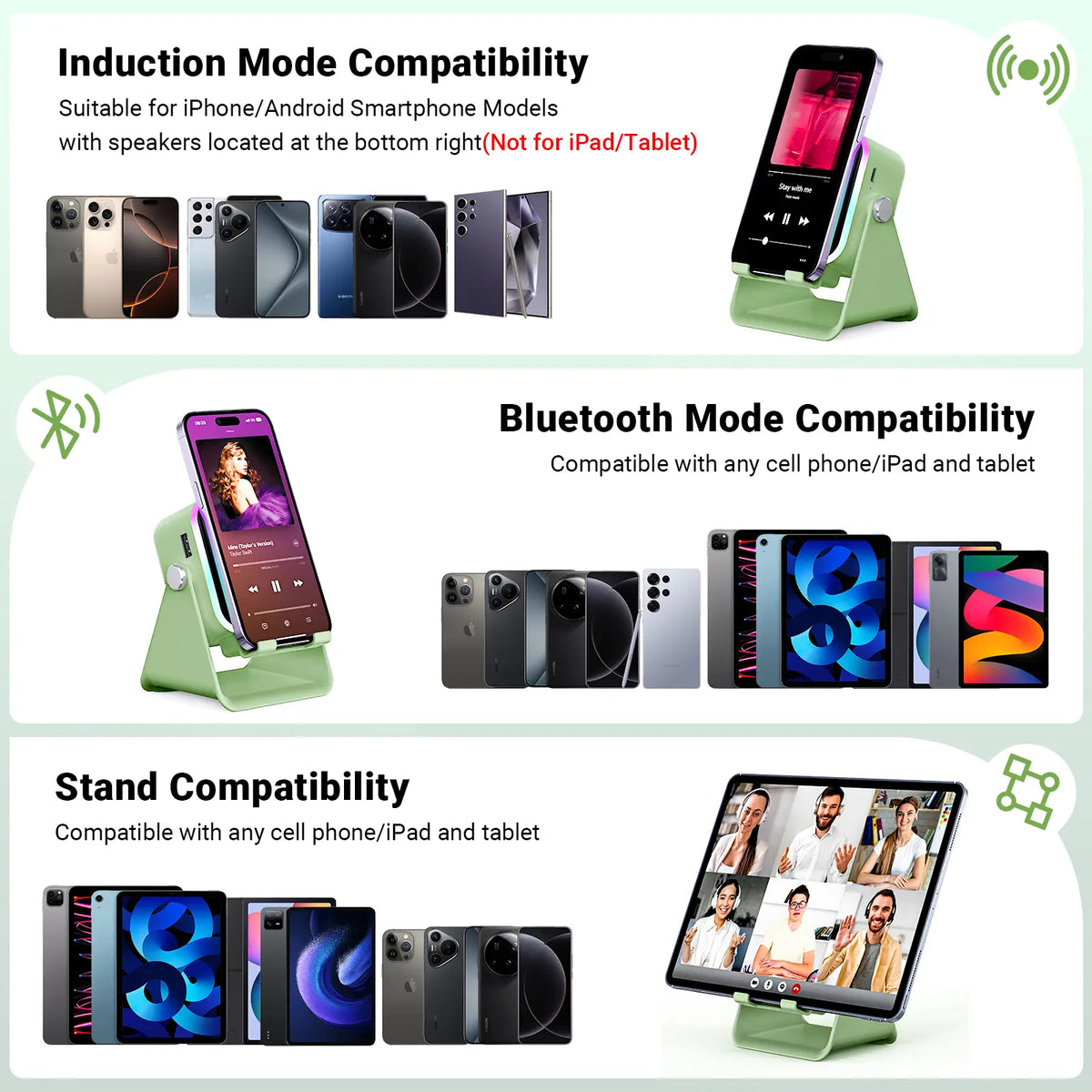 Halolume 5-in-1 Wireless Speaker Stand Exclusive 2