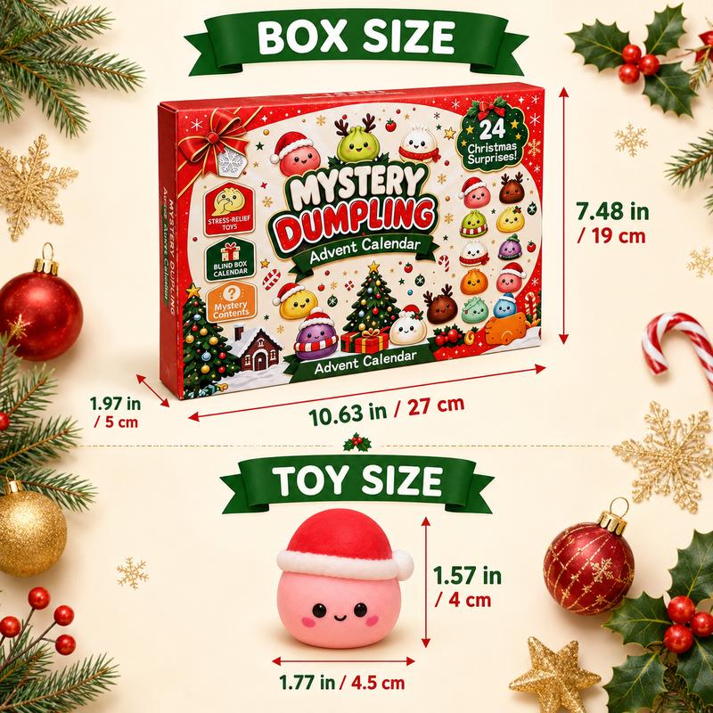 Squisha Mystery Dumpling Advent Calendar