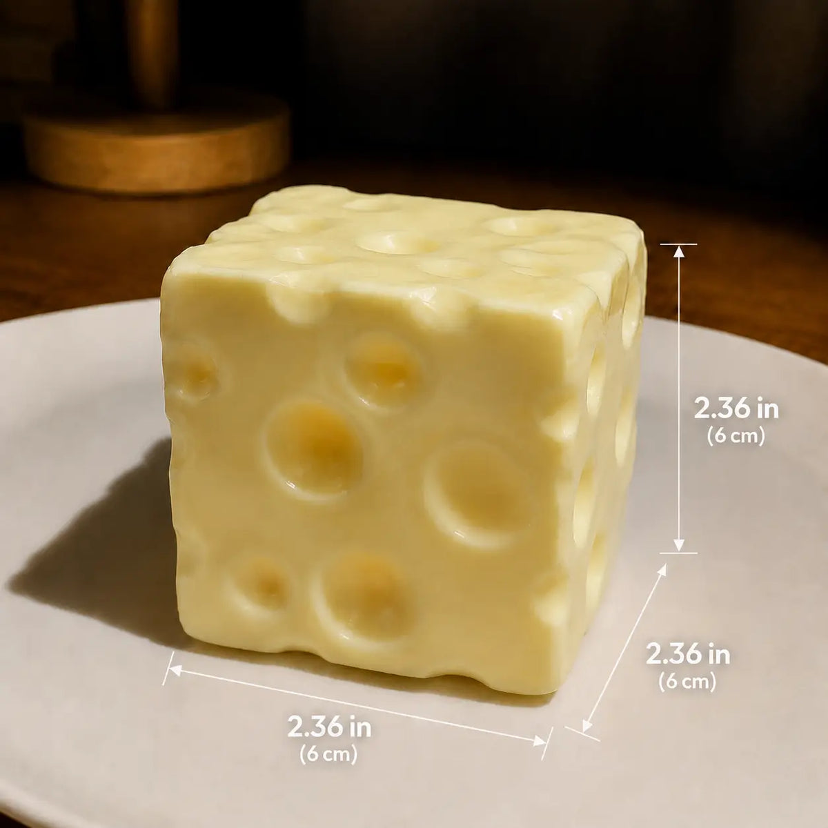 Squisha Cheese Cube Squishy