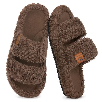 Cozetta Fuzzy Slippers