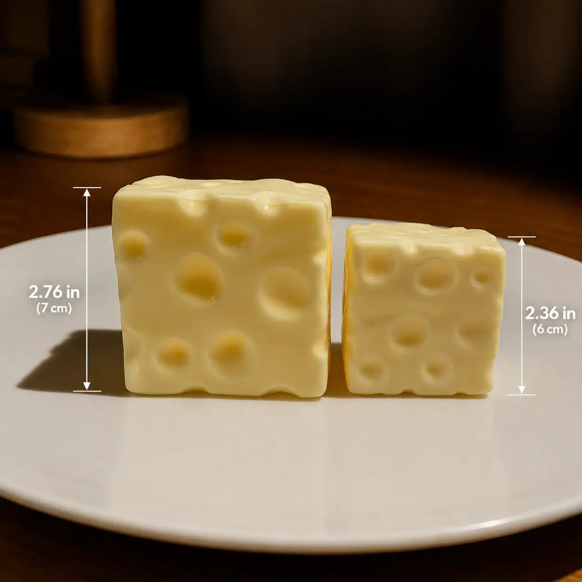 Squisha Cheese Cube Squishy