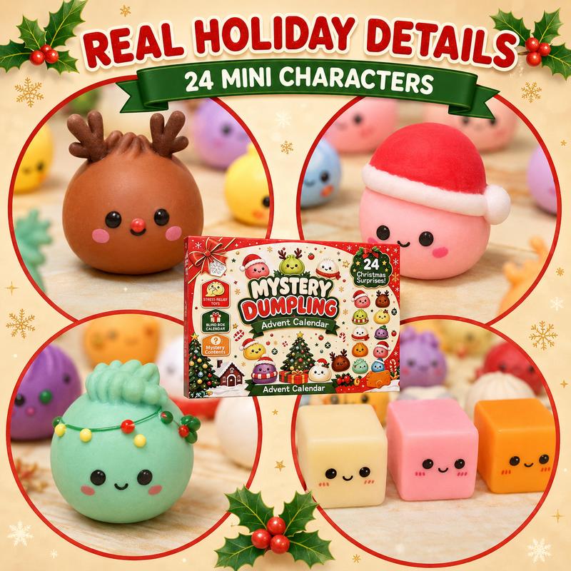Squisha Mystery Dumpling Advent Calendar