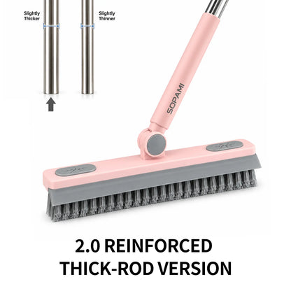 SOPAMI 3-in-1 Floor Scrub Brush