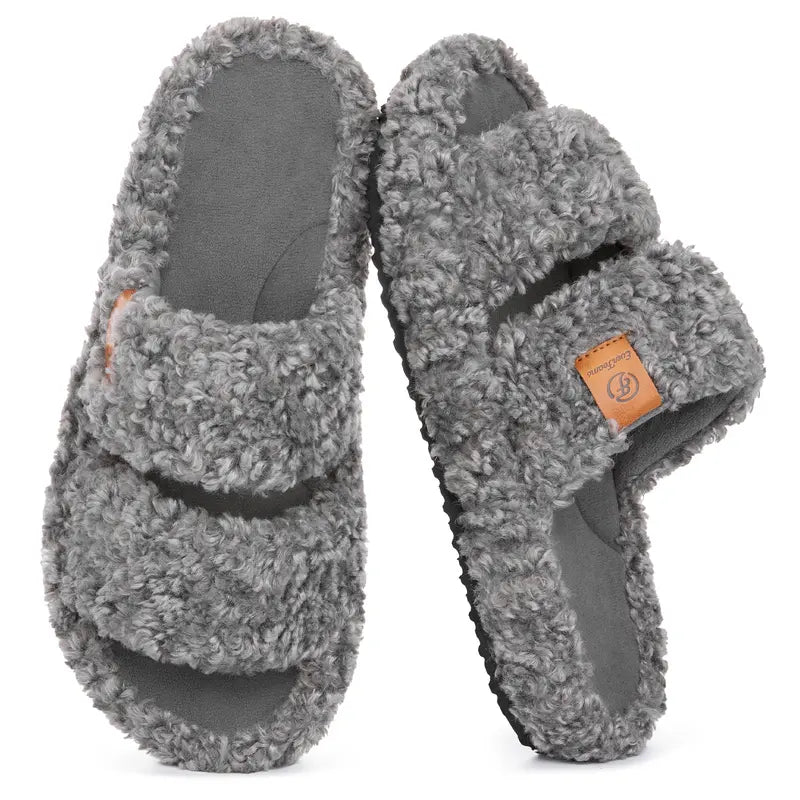Cozetta Fuzzy Slippers