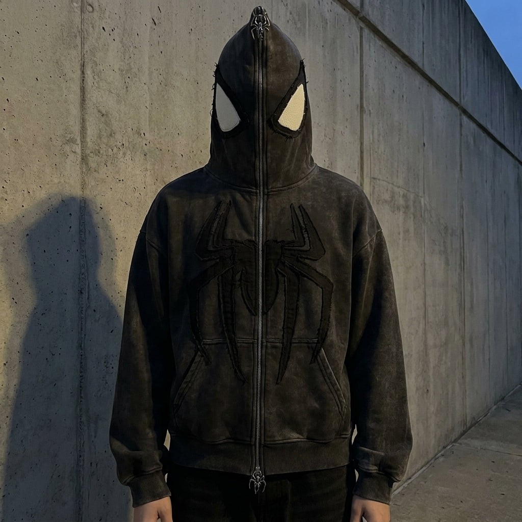 Arachne Spider Full-Zip Hoodie