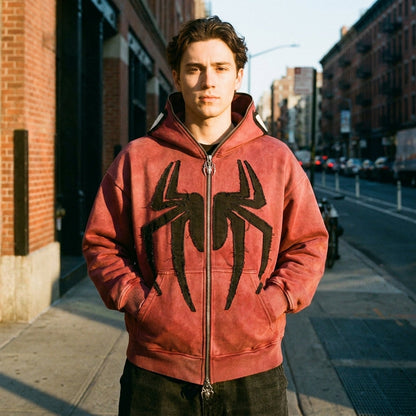 Arachne Spider Full-Zip Hoodie