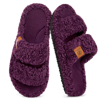 Cozetta Fuzzy Slippers