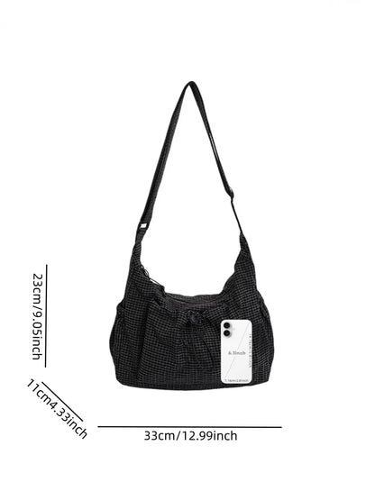 Sloane Plaid Crossbody Bag
