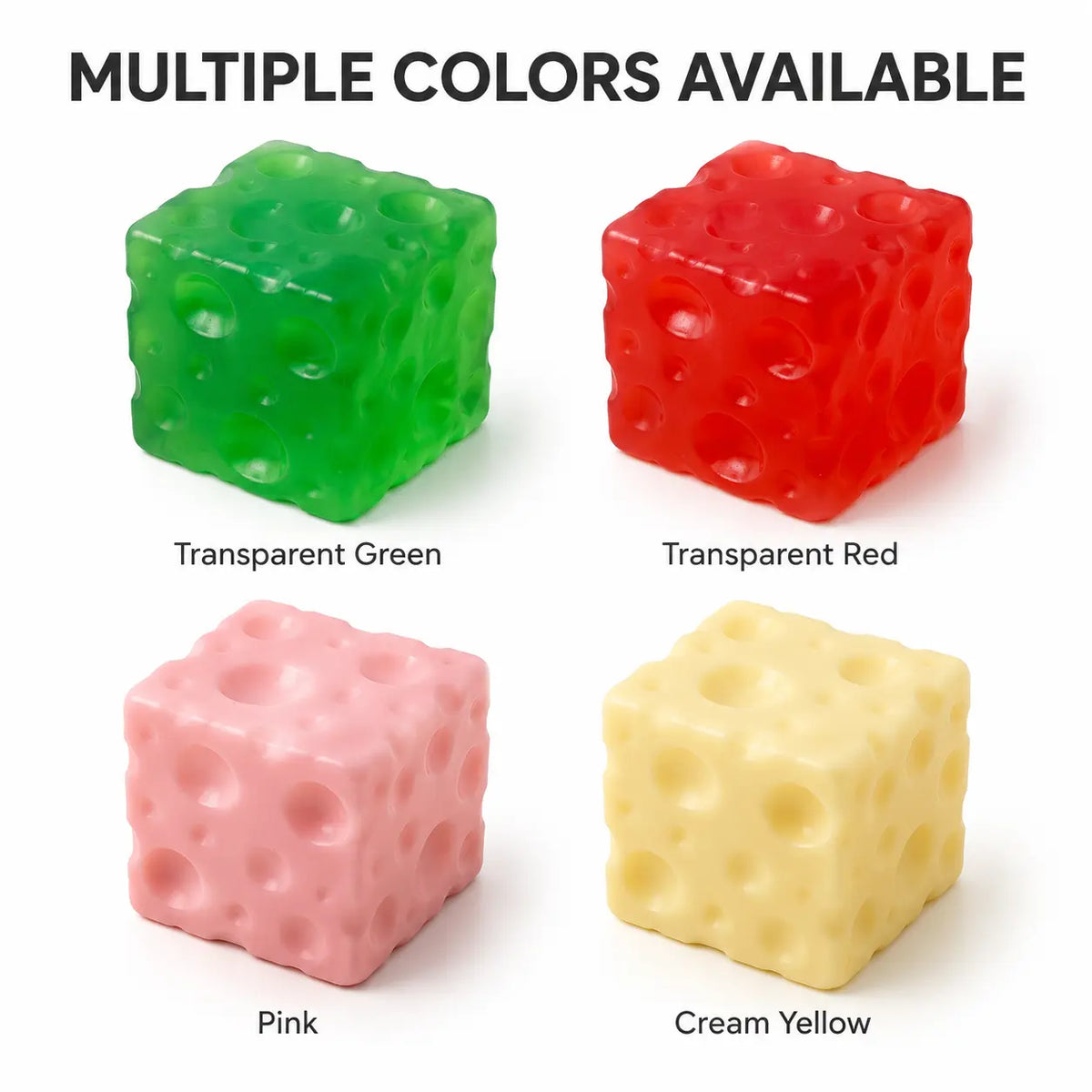 Squisha Cheese Cube Squishy