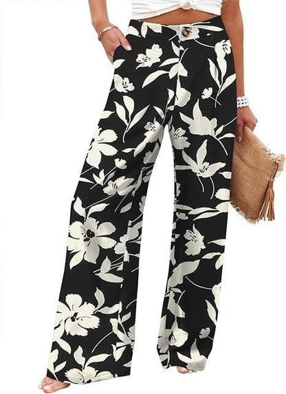 Brisa Wide-Leg Linen Pants