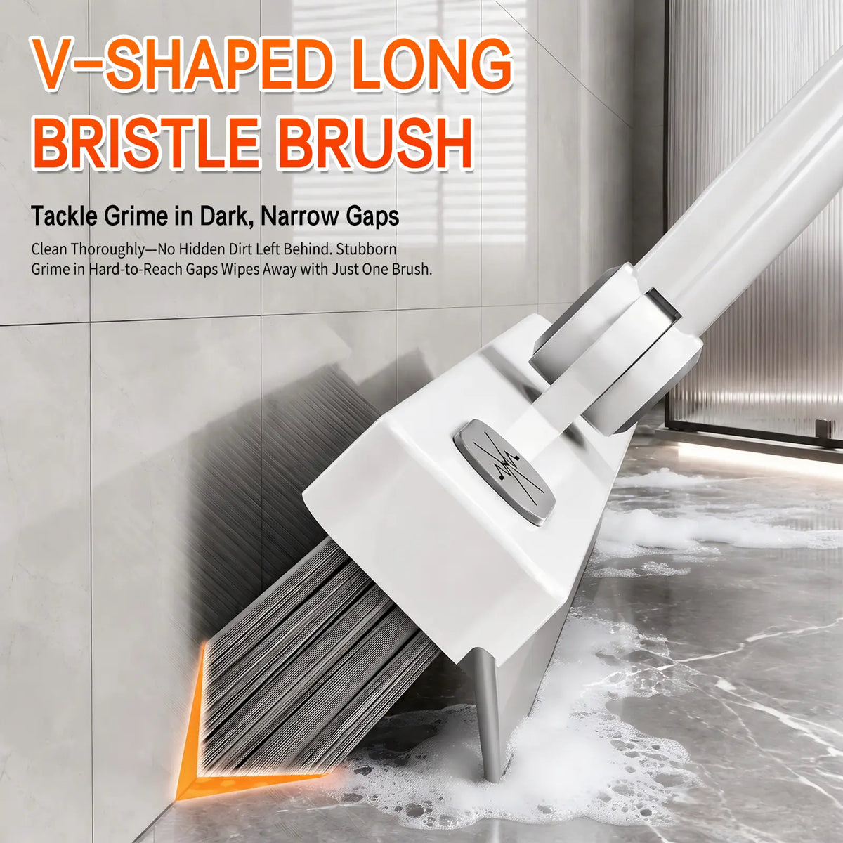 SOPAMI 3-in-1 Floor Scrub Brush