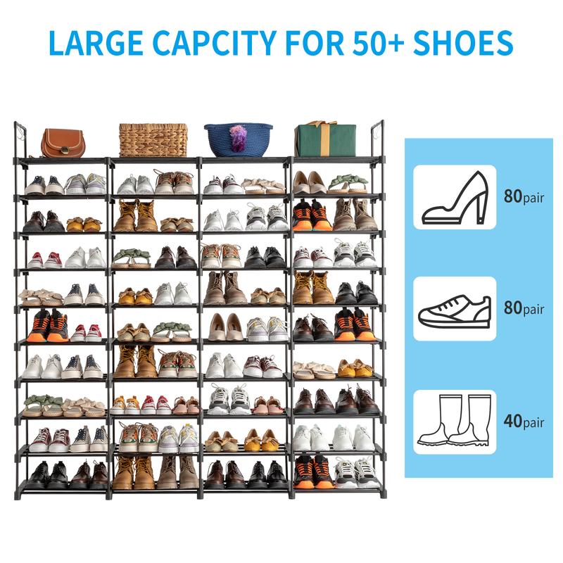 Verta 10-Tier Shoe Rack