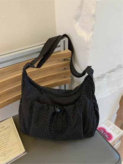 Sloane Plaid Crossbody Bag