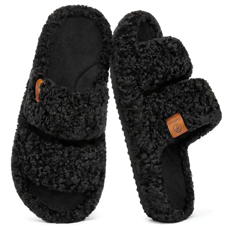 Cozetta Fuzzy Slippers