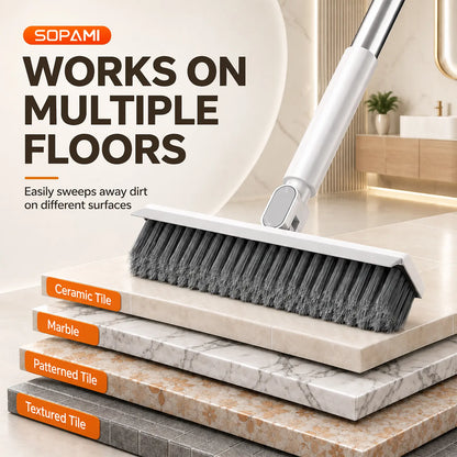 SOPAMI 3-in-1 Floor Scrub Brush