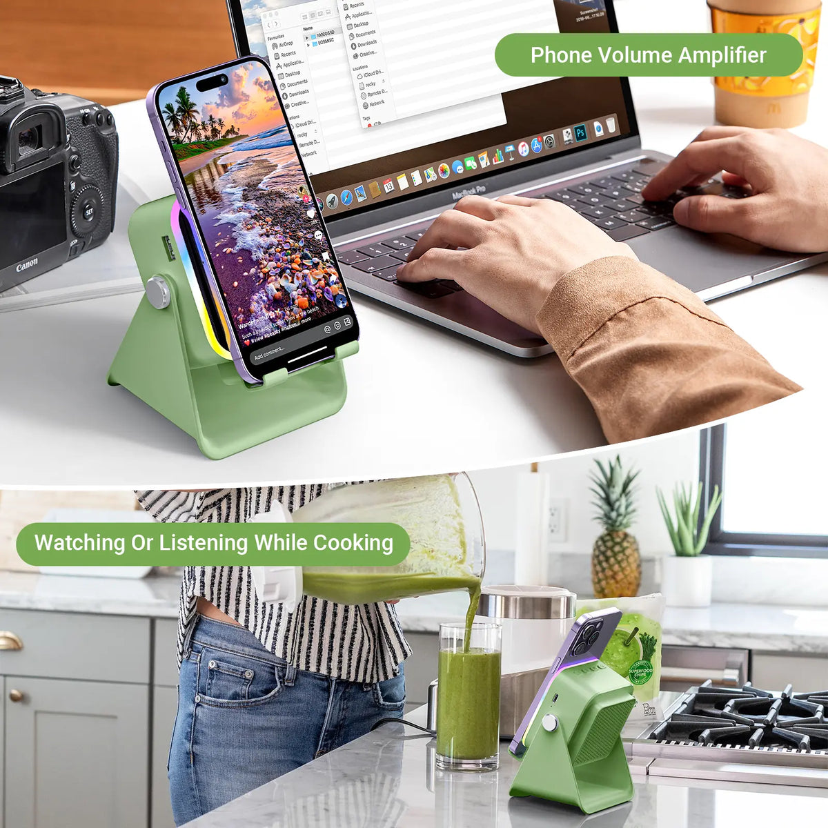 Halolume 5-in-1 Wireless Speaker Stand Exclusive